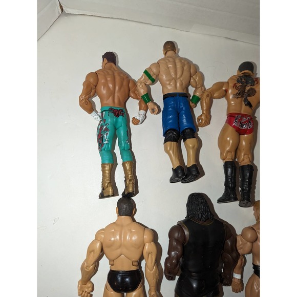 Lot of 6 2003 - 2012 WWE Wrestling Figures Mattel Jakks - Picture 11 of 13